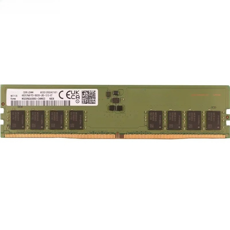 Ddr5 64Gb - M323R6GB3BB0-CWM DDR5-5600 UDIMM Sunucu Belleği Tamponlu