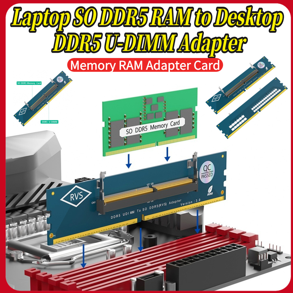 Ddr5 Sodimm - Dizüstü bilgisayar SO DDR5 RAM'den masaüstüne