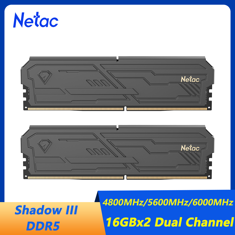 Netac DDR5 Bellek Ram Shadow I - Ddr5 16Gb 6000Mhz incelemesi ve fiyatı