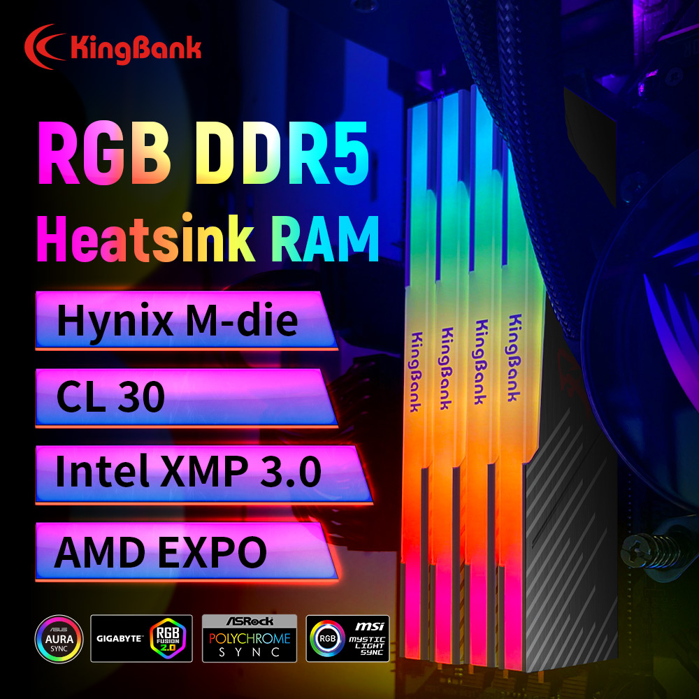 KingBank KRRB DDR5 RGB SoarBla - Ddr5 64Gb incelemesi ve fiyatı
