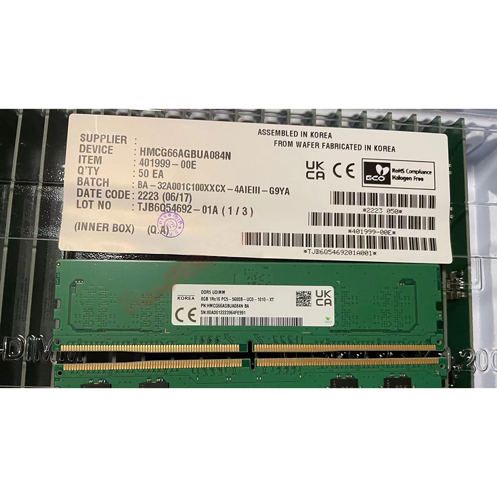 1 adet HMCG66AGBUA084N RAM 8 G - Ddr5 8Gb incelemesi ve fiyatı